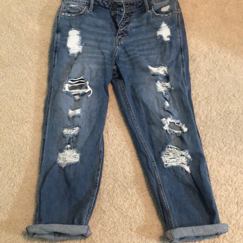 Hollister boyfriend jeans